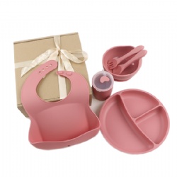 Silicone Baby Tableware Set