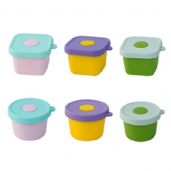 Silicone Baby Food Snack Container Box