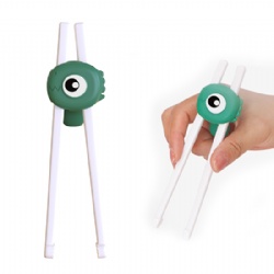 Children Training Chopsticks