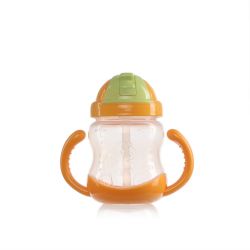 Kids water bottle with straw