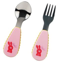 Stainless Steel Baby Spoon & Fork